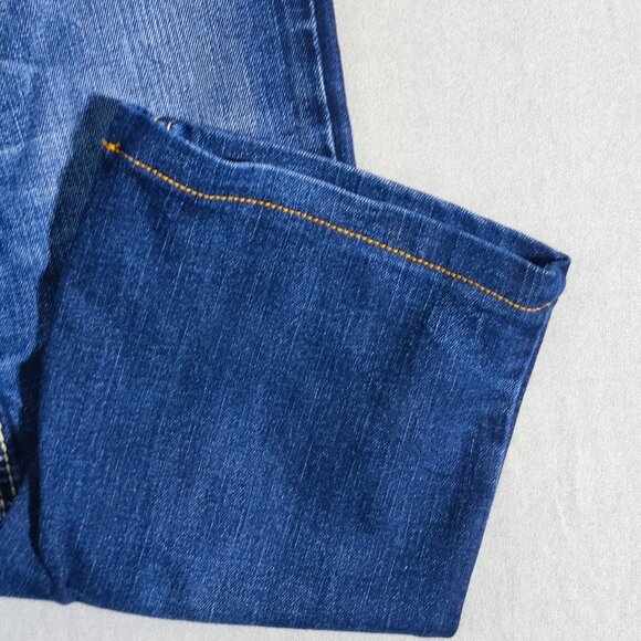 Silver Jeans women's size W27/L31 indigo blue Suki Super stretch Mid slim Boot - Picture 10 of 16